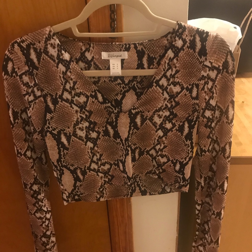 Cropped Girls Night Out Top